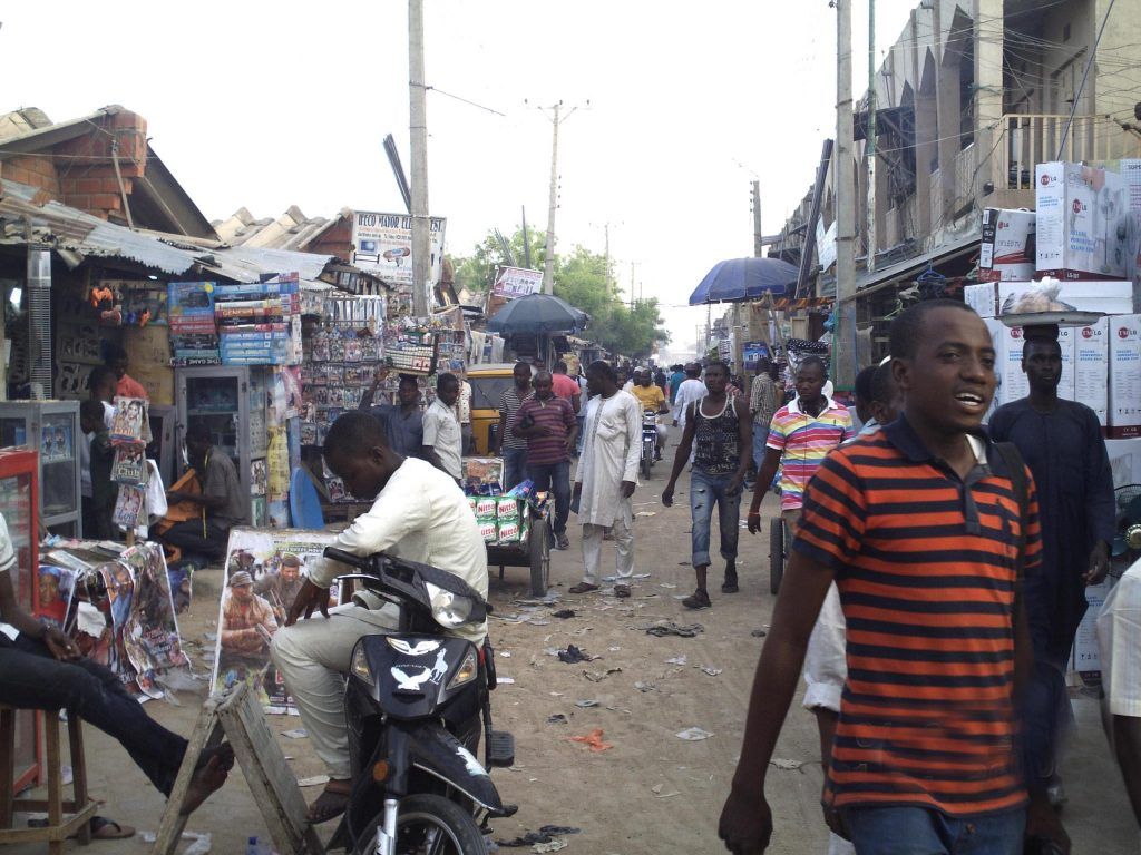 calle en Nigeria